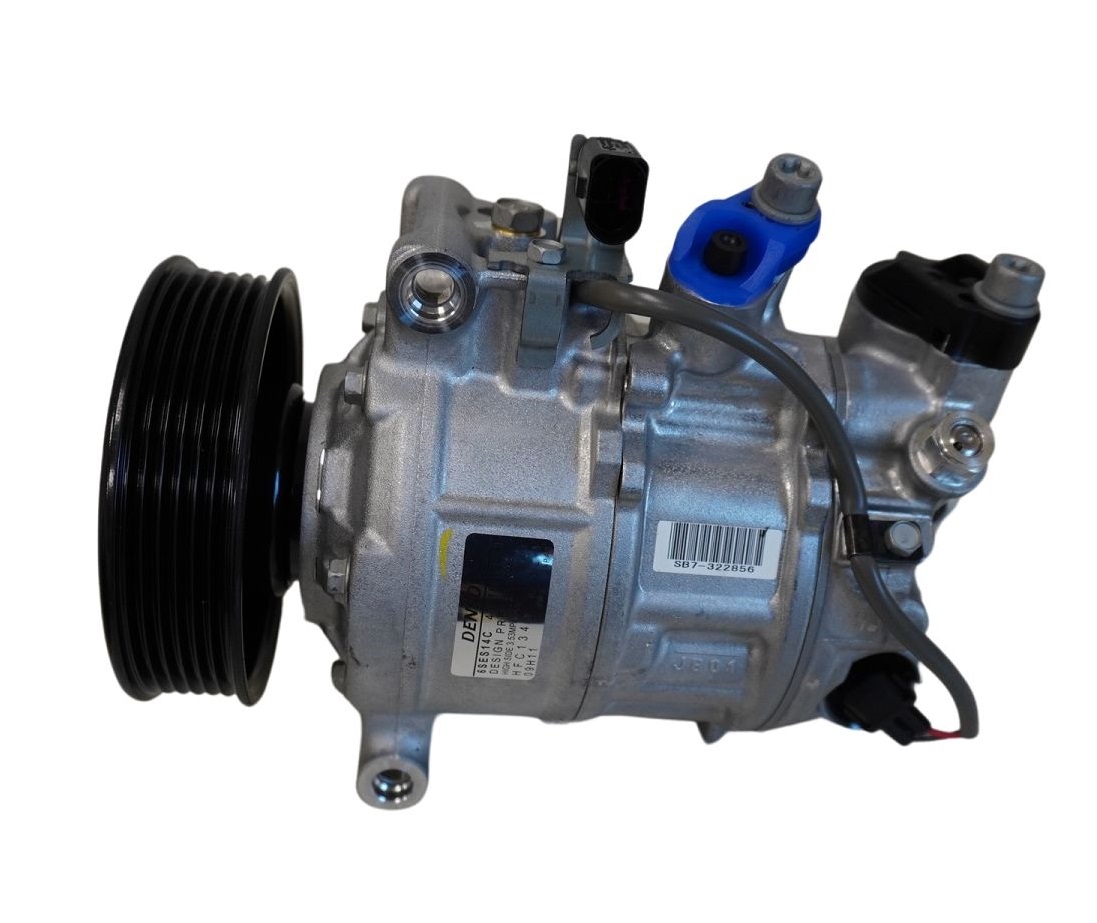 Compressor vw amarok 3.0 v6 2018>/ 12v polia 6pk 110mm oem: 2h6820803