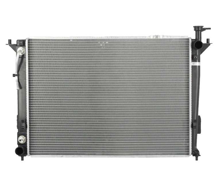 Radiador agua hyundai santa fe 3.5 v6 2010 ate 2013 automatico oem: 25310-2p600 / 253102b400 / 25310