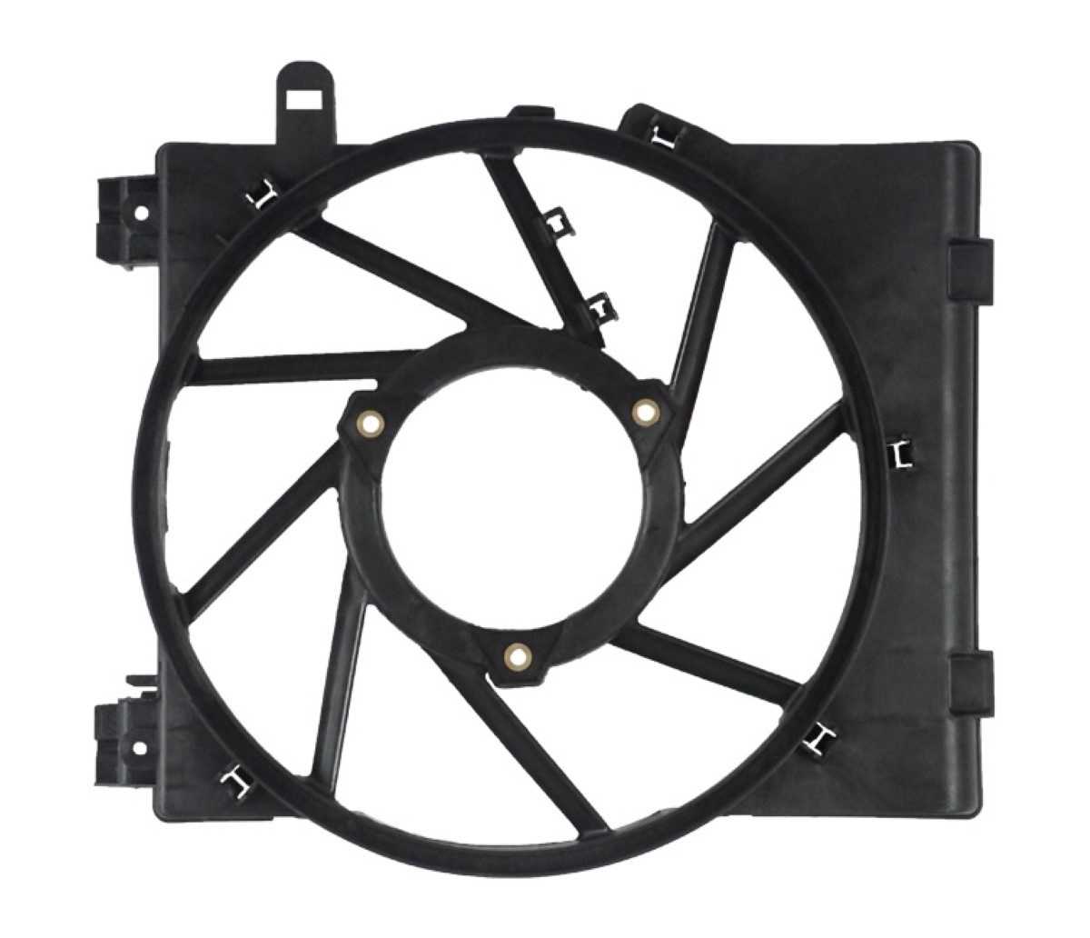 Defletor do condensador corsa/ montana 2003 a 2008 oem: 24445192