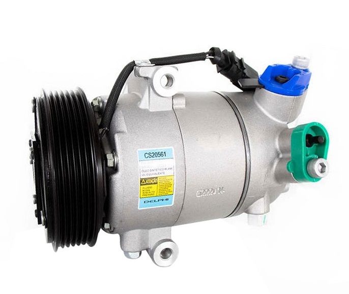 Compressor vw gol g7 2016>/ voyage 2017>/ fox 2014>/ up 2014> 3cil 12v polia 6pk 115mm oem: 1s082080