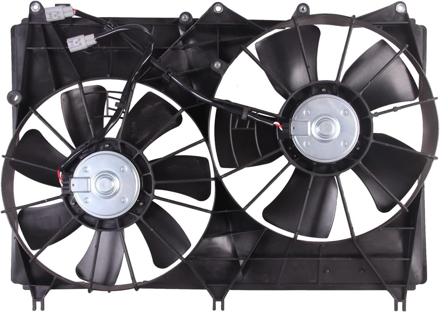 Eletroventilador suzuki gran vitara 2.0 2008 ate 2016 oem: 1711165j00 / 1711165j10 / 1712065j00 / 17