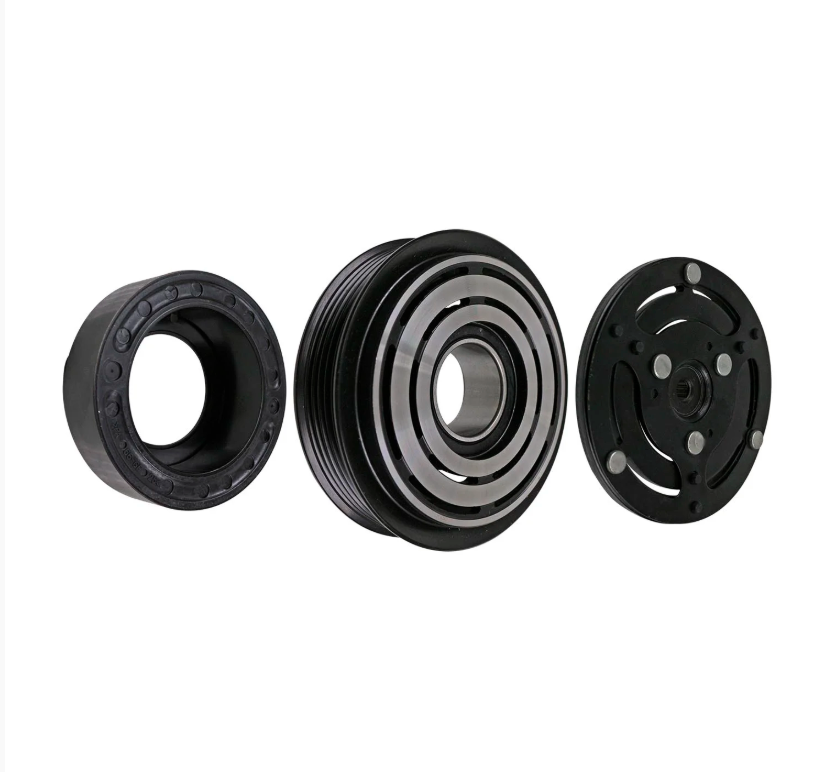 Conjunto embreagem denso scroll 06 fiat uno fire / punto 1.4 12v polia 5pk 104mm