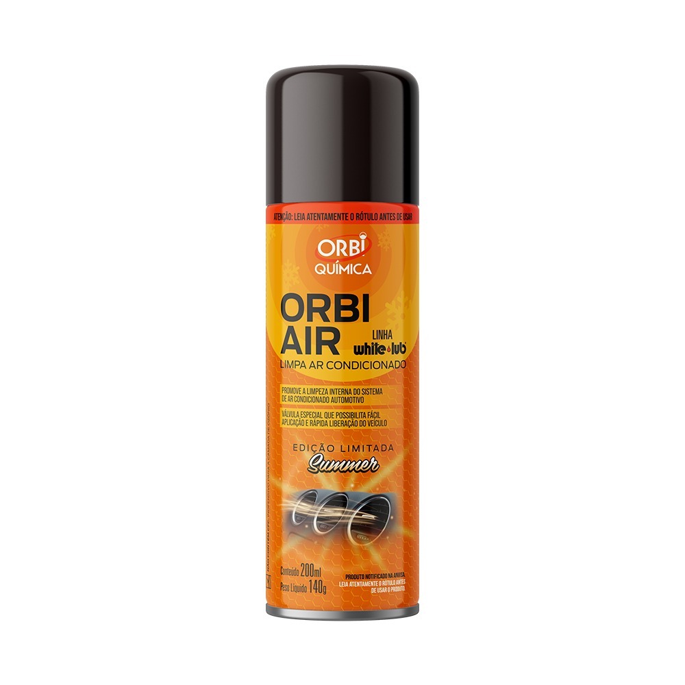 Higienizador ar condicionado tipo granada aroma summer  200ml