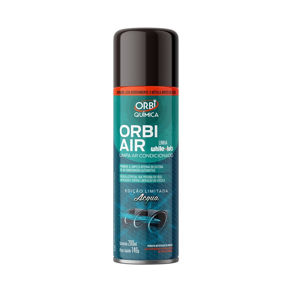 Higienizador ar condicionado tipo granada aroma acqua  200ml