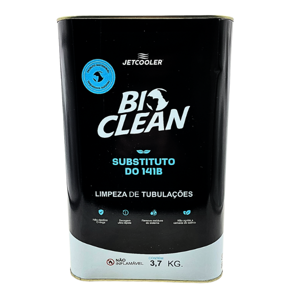 Descontaminante bio clean fluido para limpeza de sistema substituto 141b embalagem 3,7 kg