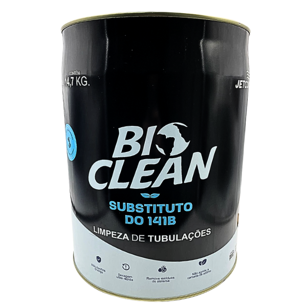 Descontaminante bio clean fluido para limpeza de sistema substituto 141b embalagem 14,7 kg