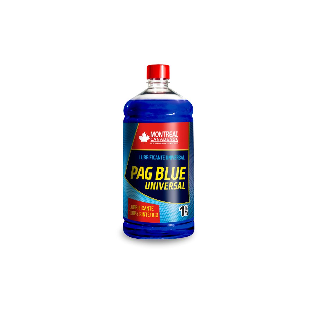 Oleo ar condicionado automotivo pag blue universal is0 vg 68 para gas r134a e r1234yf 1 litro