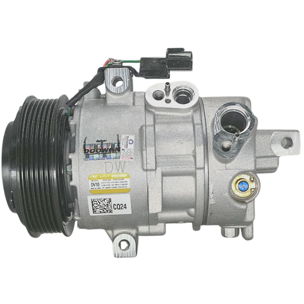 Compressor hyundai hb20 1.0 gdi turbo/ hb20 1.0 aspirado 2025 em diante dv10 12v oem: 97701-r1550