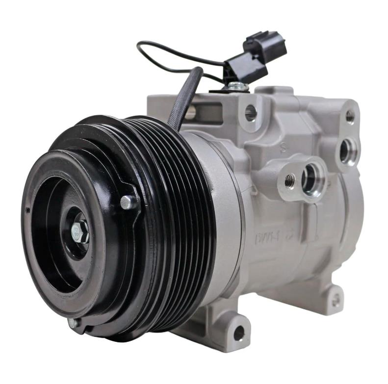 Compressor hyundai hb20 1.0 motor aspirado 2020 em diante df11 12v polia 6pk oem: 97701-r1000 / 221-