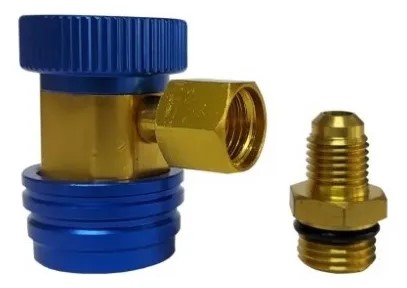 Engate rapido azul baixa pressao r134a etqc-lm