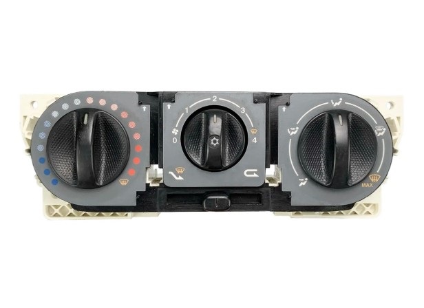 Painel controle comando ar condicionado fiat palio fire/ siena/ strada 2001> oem: 5a3740100