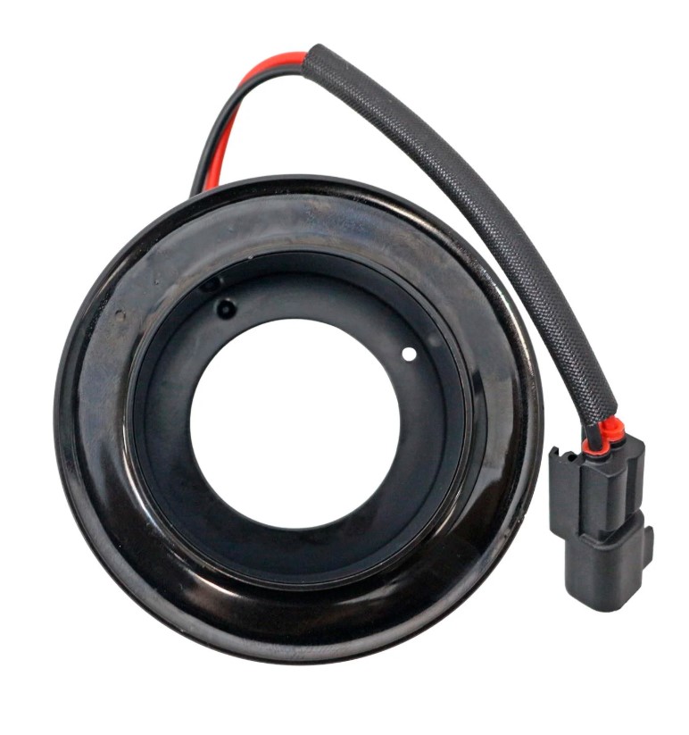 Bobina compressor ford transit 2.0 diesel 2022 em diante modelo 7vs19ec - 12v polia 6pk