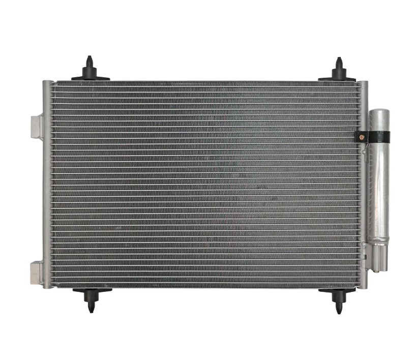 Condensador peugeot 307/ citroen c4 pallas/ c4 hatch/ picasso 2006> motor 1.6 oem: 6455gk / 6455aa / 94570 / 9650545480 / 9650545980 / 814054r