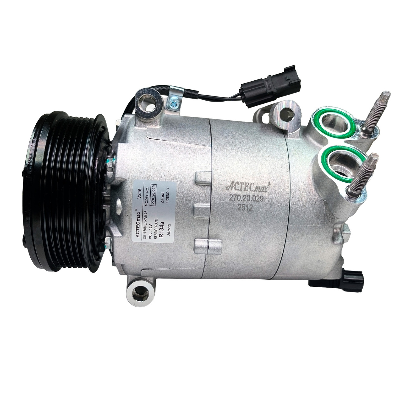Compressor land rover discovery 2.2 diesel / range rover evoque 2012> 2.2 diesel mod vs16 12v polia 6pk 108mm oem: lr083481 / lr051045 / ej3219d629bf / ej3219d629bc / lr027788 / lr083481