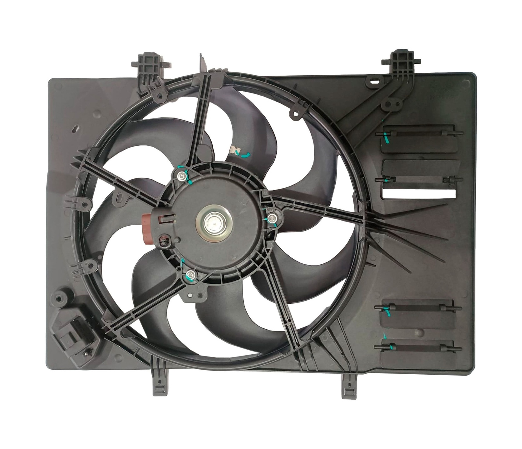 Eletroventilador ford new ecosport 1.5 dragon manual 2017 a 2022 oem: b515mfs2142a / gn118c607aa / gn118c607ac