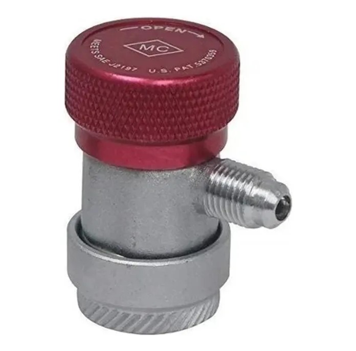 Engate rapido mastercool vermelho alta pressao r134a 82834  