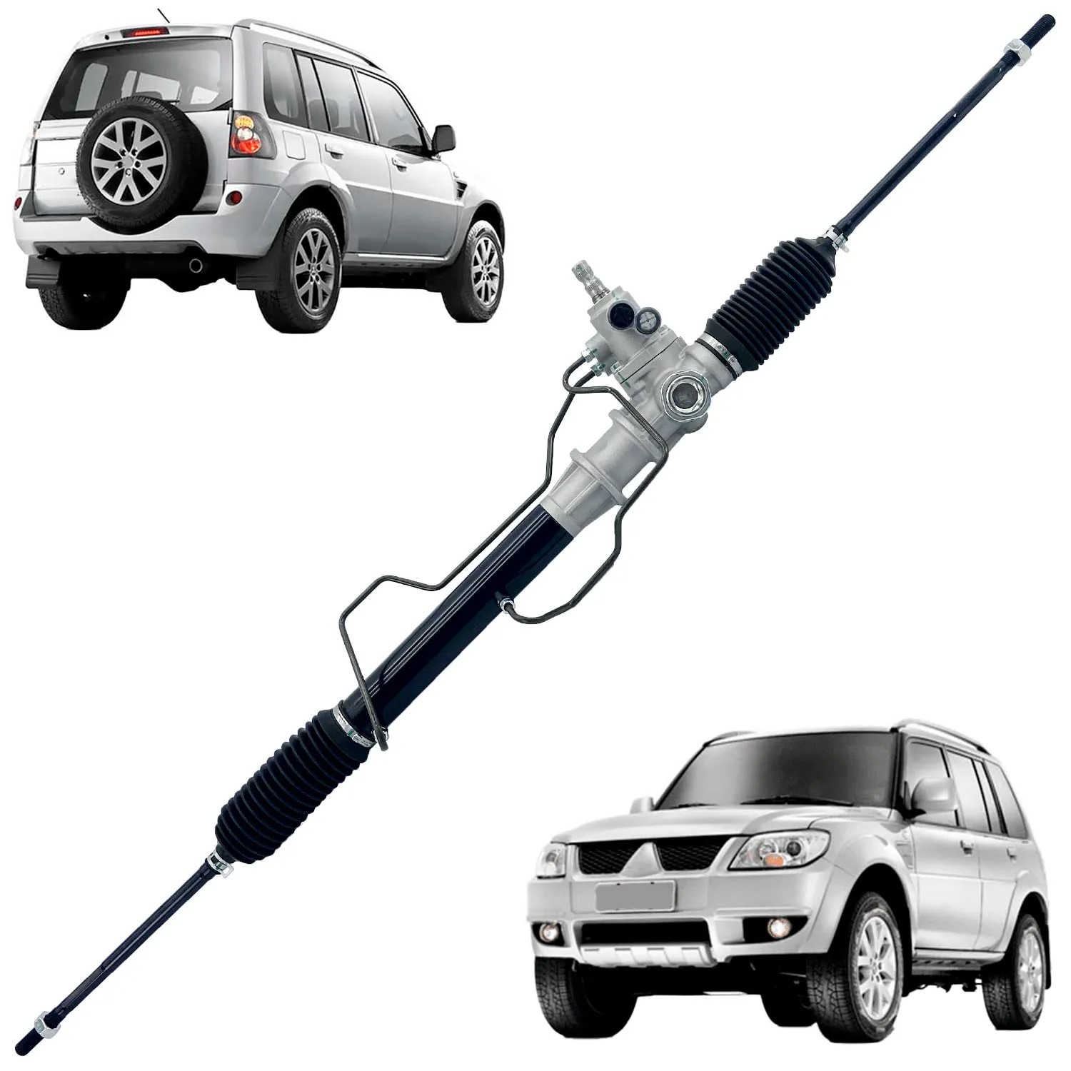 Caixa direcao hidraulica mitsubishi pajero io 1992 ate 2001 / mitsubishi pajero tr4 2002 ate 2015 oem: mr374045x