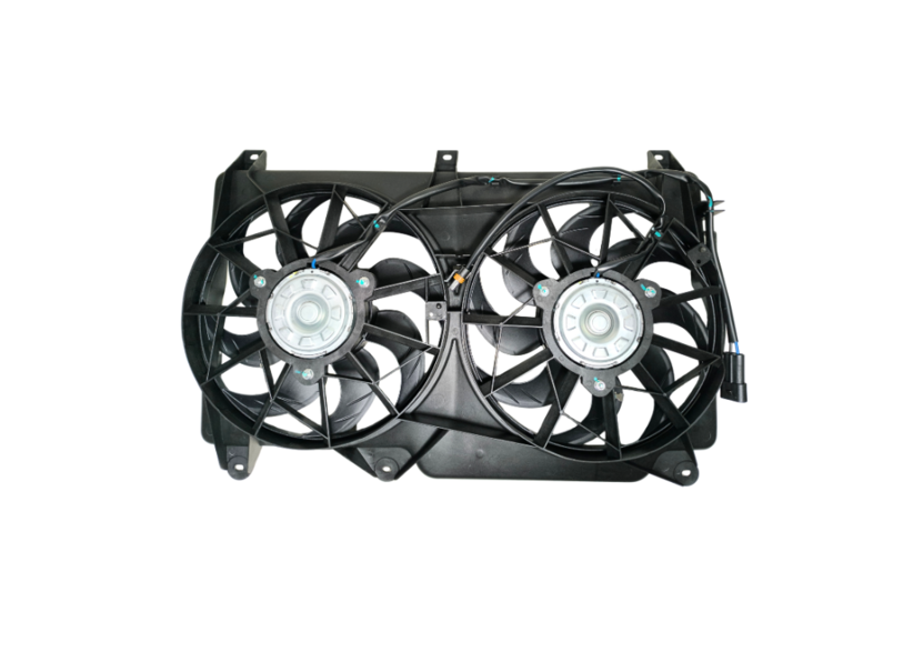 Eletroventilador s10 blazer 2001 a 2011 duplo c/s/ar
