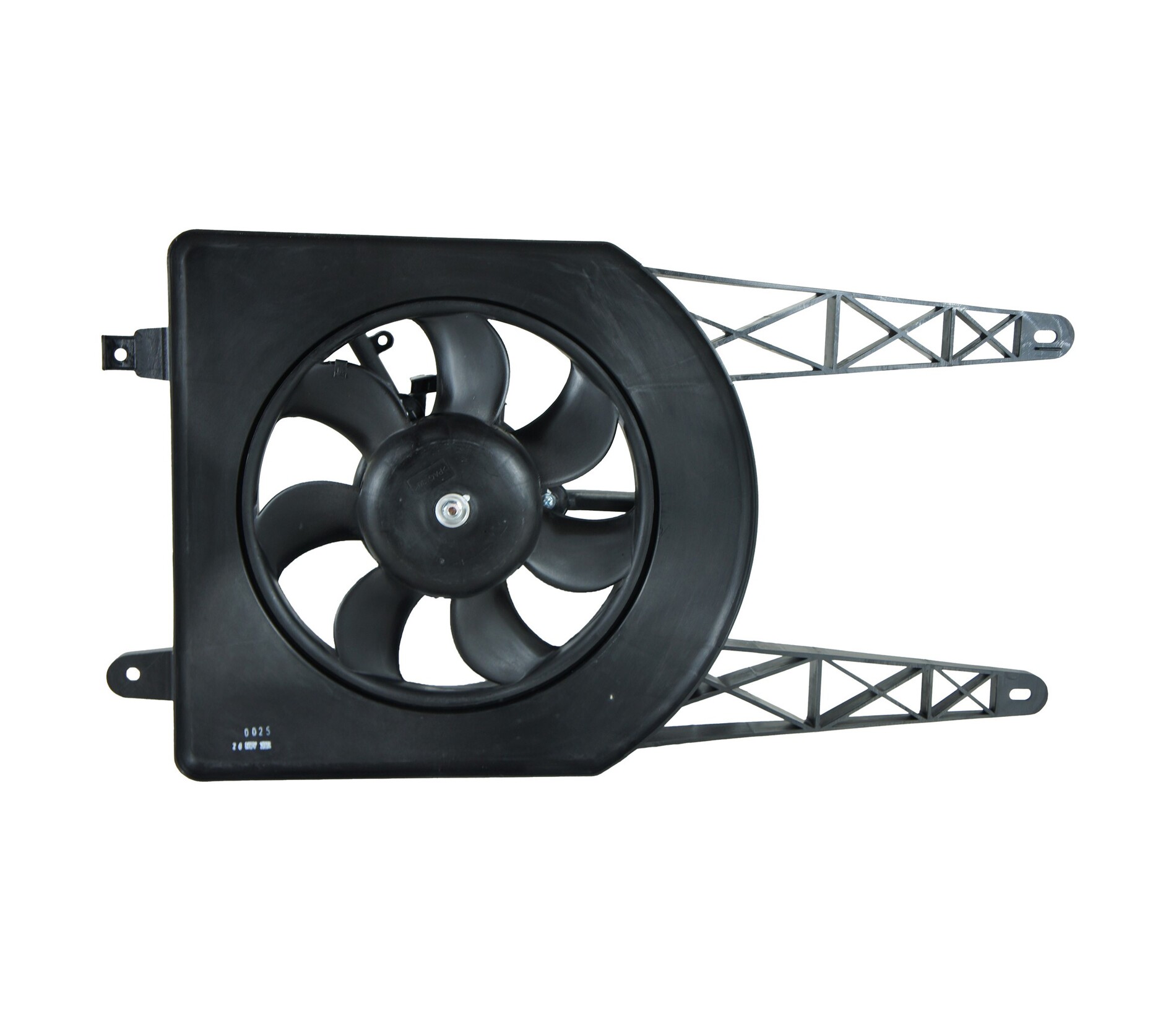 Eletroventilador ford fiesta/ ford ecosport 1.0/1.6 2002 ate 2012 s/ar oem: 2s658c607ab