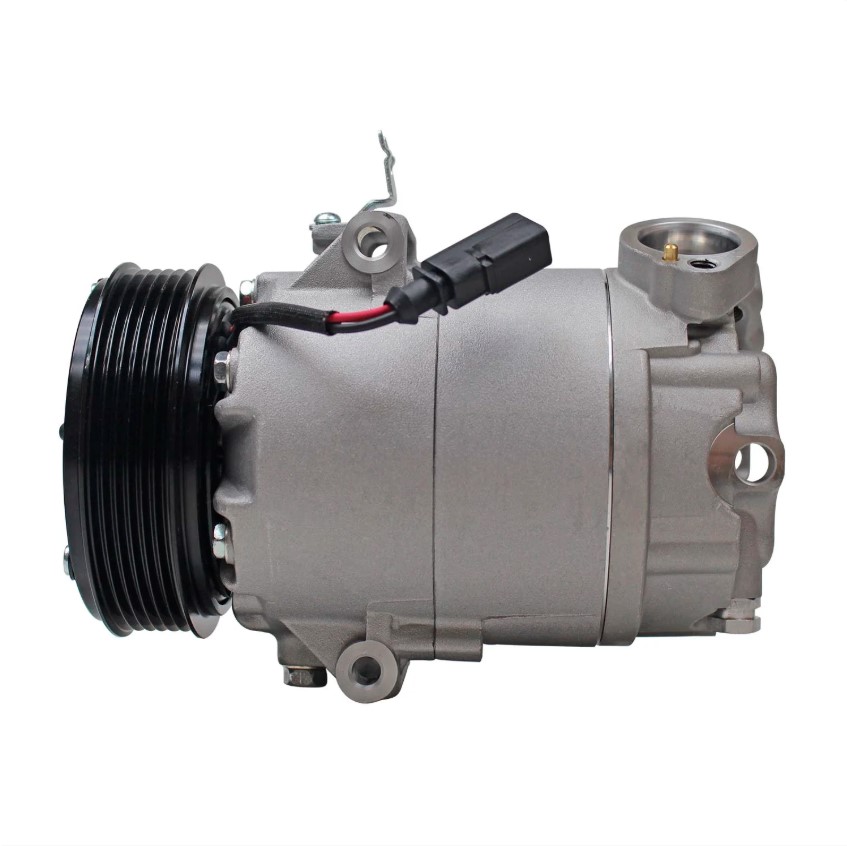 Compressor volkswagen polo 2004>/ space fox/ cross fox/ fox 2003 ate 2007 - 12v polia 6pk 110mm oem:
