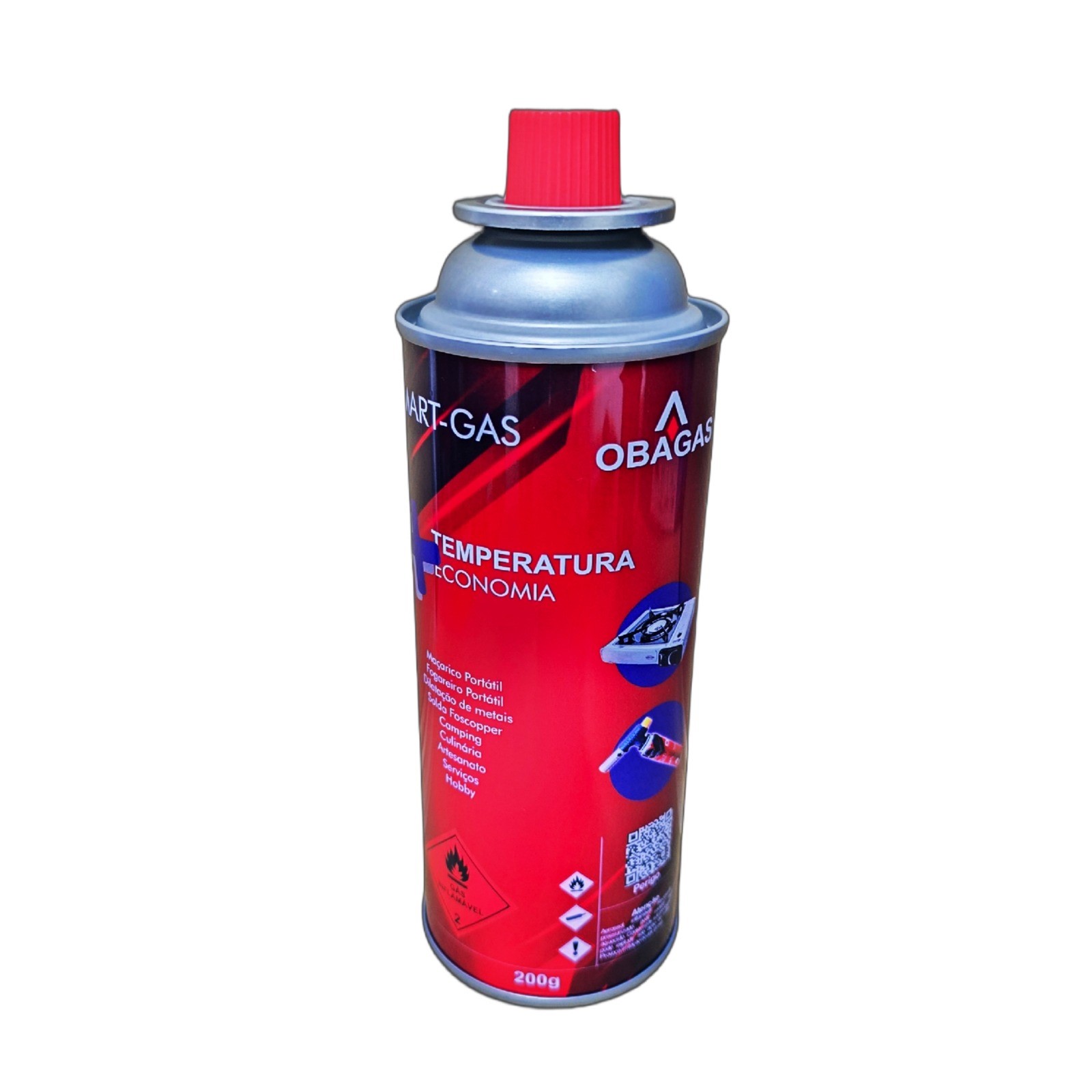 Gas para macarico portatil e fogareiro 200g