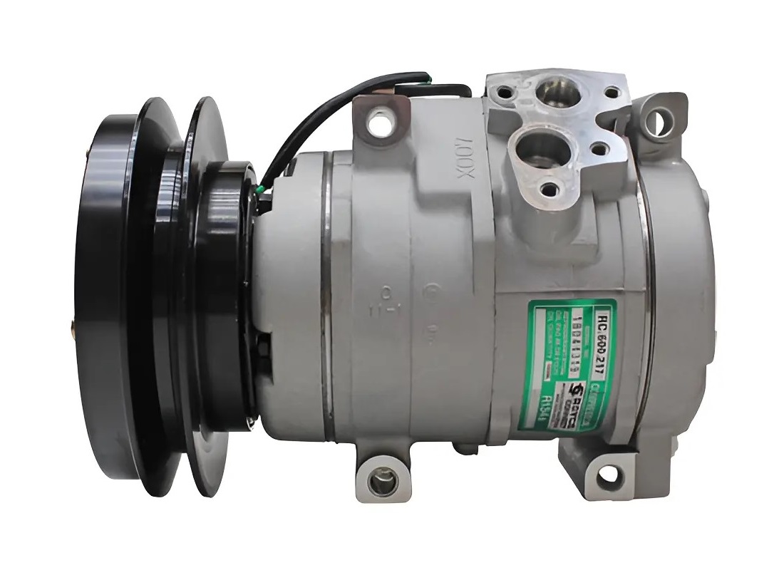 COMPRESSOR KOMATSU D61/ D475/ D155/ PC350/ PC600 10S17C 24V Polia Canal 1B 151mm OEM: ND4472204781 / 20Y8101260 / 4210731221