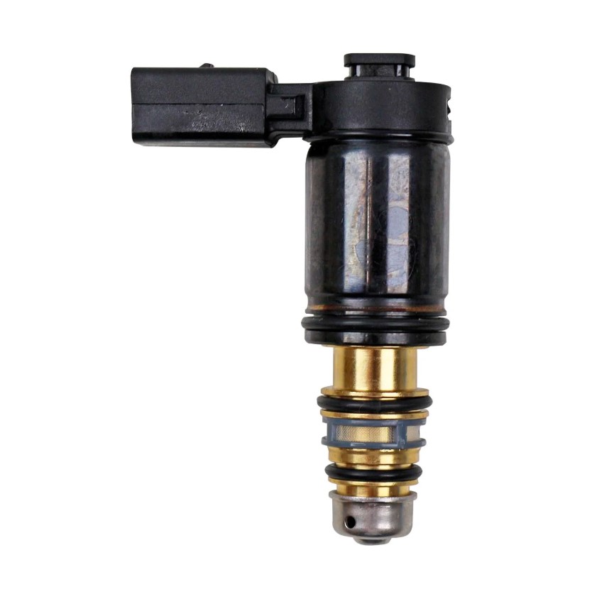 VALVULA DE CONTROLE TORRE PARA COMPRESSOR VOLKSVAGEN GOLF 2013 EM DIANTE / POLO 2017 EM DIANTE / VIRTUS 2018 EM DIANTE / AUDI A3 / Q3 2014 EM DIANTE COMPRESSOR DELPH CVC 7,96CM