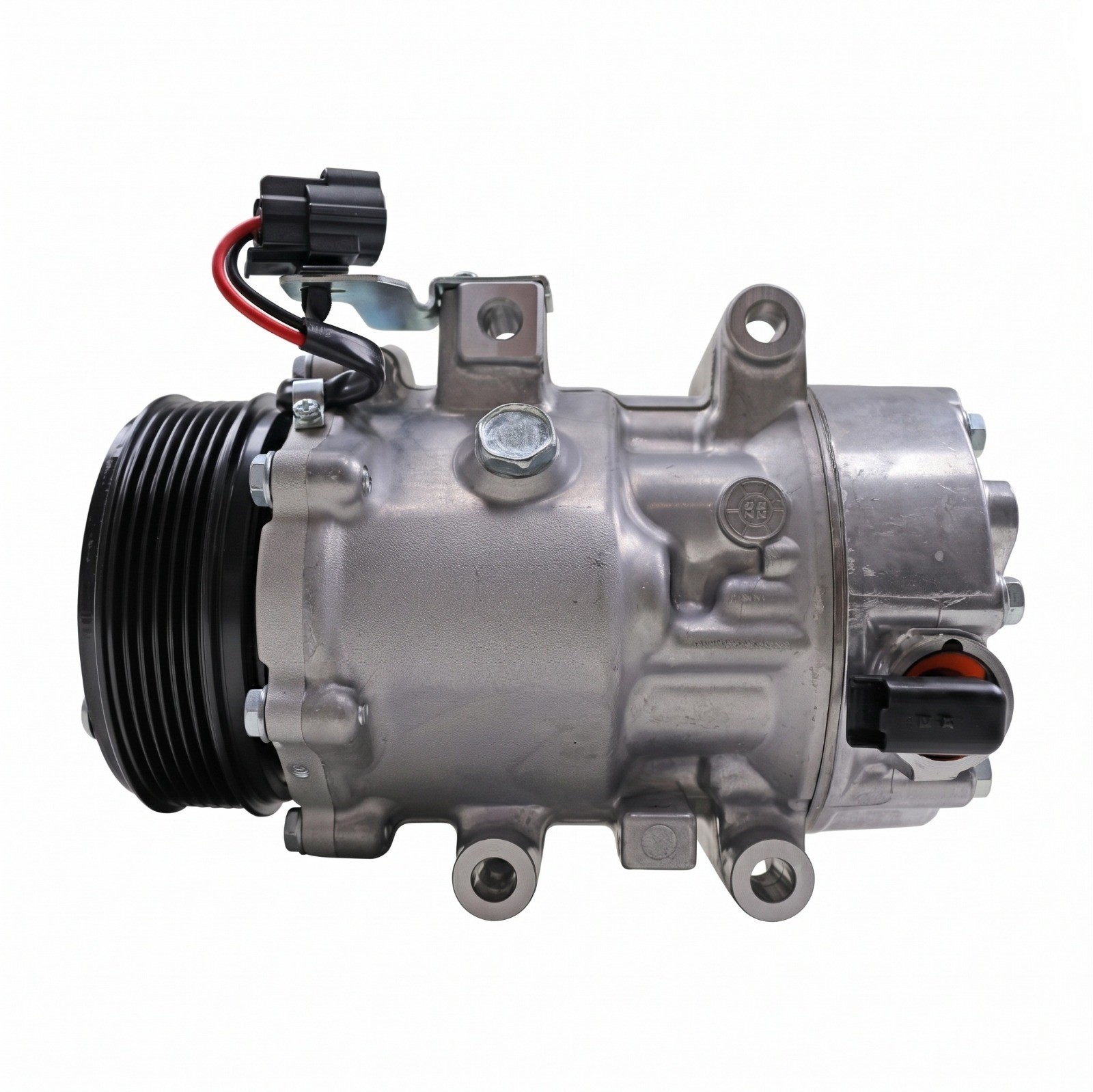 Compressor Chery Tiggo 7 Pro/ Tiggo 8 Pro 1.6 2020 em Diante Modelo SD7C16 6PK 114MM OEM: 301000131