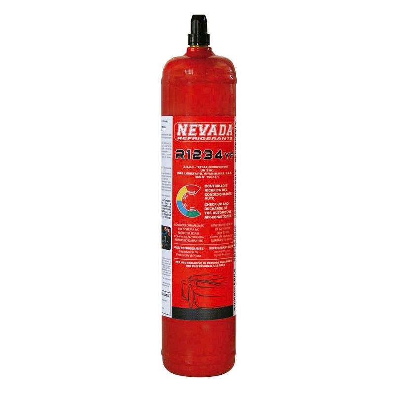 Fluido Gas Refrigerante R1234YF Tetrafluoropropeno 950G Nevada Tecnologia Italiana