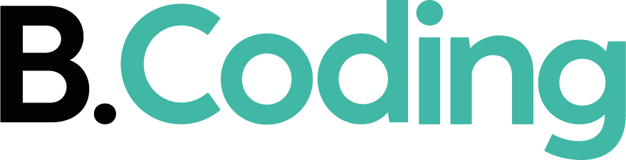 B.Coding Logo