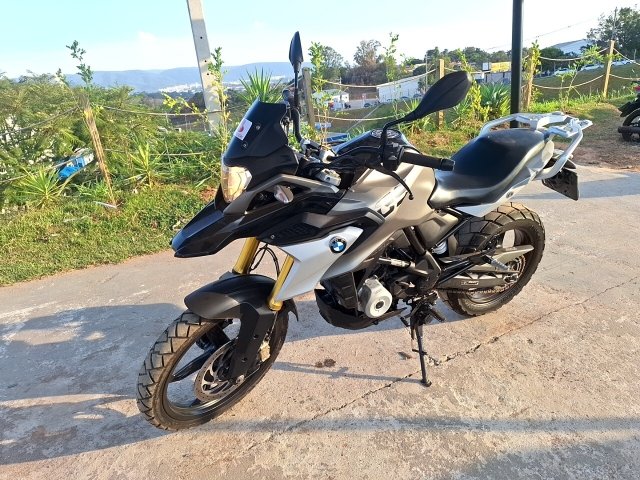 BMW G310 GS Frente Motorista