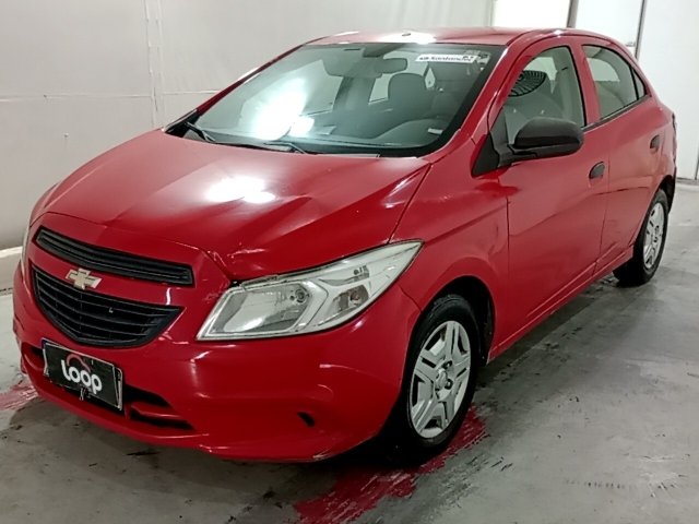Chevrolet Onix 1.0 MT Joye 2016 Vermelha com Avarias