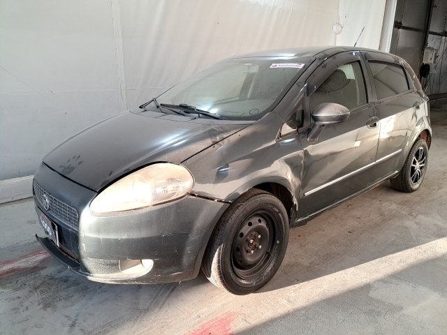 Veículo Fiat Punto Fiat Punto ELX 1.4 2008 Conservado com reparos e sinistro 2009 em leilão