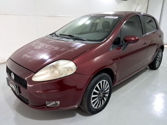 Veículo Fiat Punto Fiat Punto HLX 1.8 2009 Vermelha com Avarias e Potencial de Recuperação 2010 em leilão