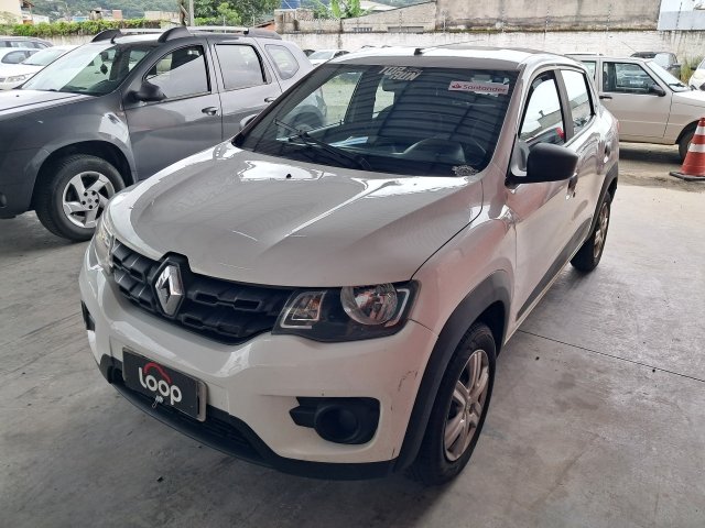 Veículo Renault Kwid Renault Kwid Zen 10MT 2018 Conservado com avarias 2019 em leilão