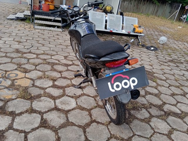 HONDA CG 125 FAN ES Traseira Motorista