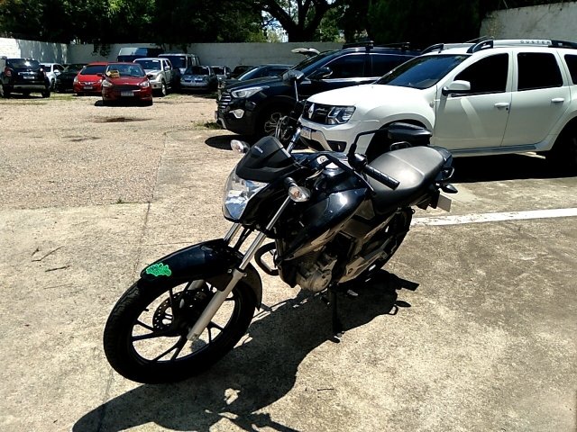 HONDA CG 160 FAN 160 Frente Motorista