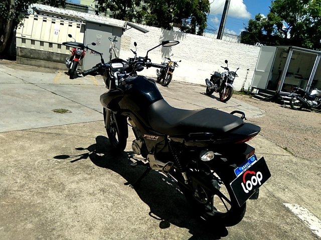 HONDA CG 160 FAN 160 Traseira Motorista