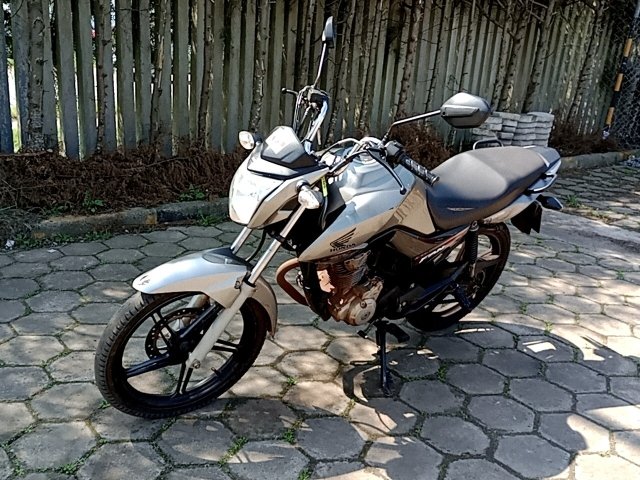 HONDA CG 160 FAN ESDI Frente Motorista