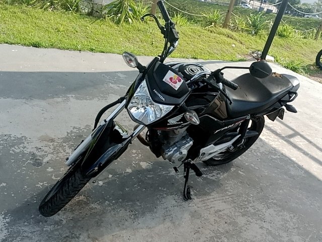 HONDA CG 160 FAN Frente Motorista