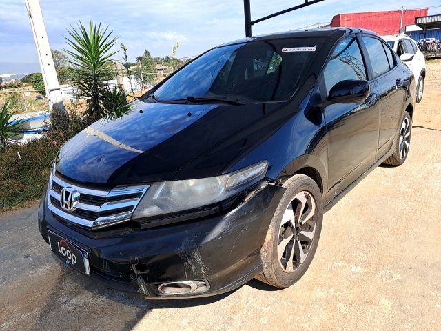 Veículo Honda City HONDA CITY LX FLEX 2012/2013 2013 em leilão