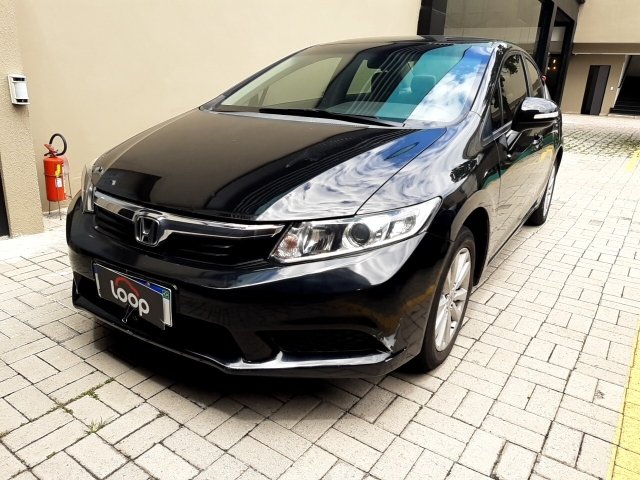Veículo Honda Civic Honda Civic LXL 2012 Conservado com reparos 2012 em leilão