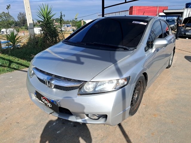 Veículo Honda Civic Honda Civic LXS Flex 2007 Rebaixado com Blindagem e Avarias 2007 em leilão