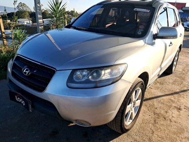 Hyundai Santa Fe V6 2008/2009 Prata com Lataria e Pintura Regular