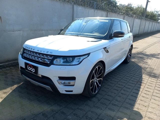 Veículo Land Rover Range Rover Sport LR R.R SPT 3.0 TD HSE 2014/2015 com avarias e motor remarcado 2015 em leilão