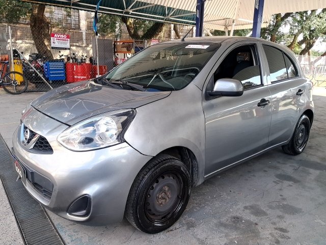Veículo Nissan March NISSAN MARCH 1.0 S 12V FLEX 4P MANUAL 2015/2016 2016 em leilão