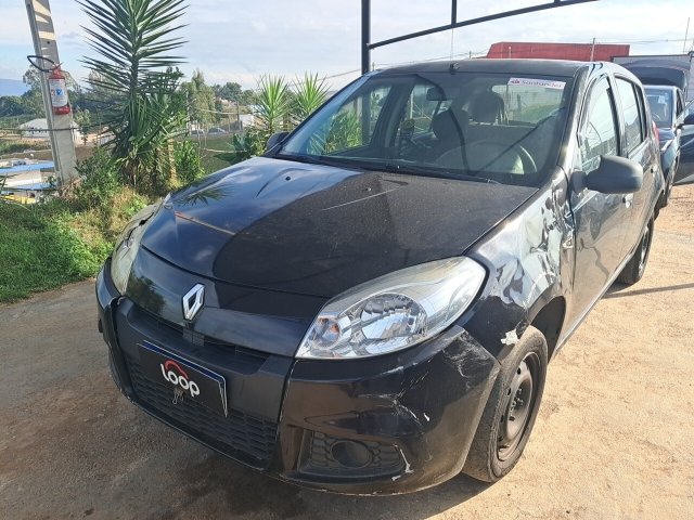 Veículo Renault Sandero Renault Sandero 1.0 Authentique 16V Flex 4P Manual 2012/2013 2013 em leilão