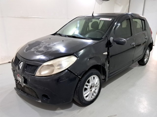 Veículo Renault Sandero RENAULT SANDERO EXP1016V 2008/2009 2009 em leilão