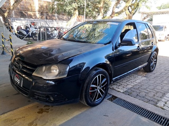 Veículo VW - VolksWagen Golf Volkswagen Golf 2.0 Comfortline 2007/2008 2008 em leilão