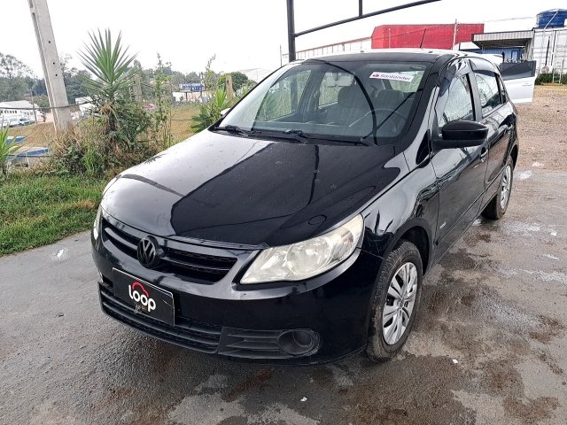 VW Gol 1.0 2012/2013 Preto com Lataria e Pintura com Riscos e Amassados